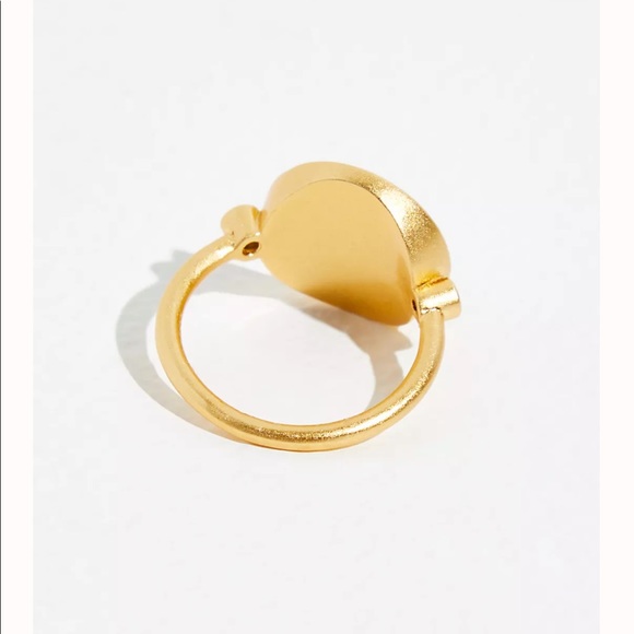 NWT Free People - Day Break Ring - 14k Gold Plated Brass - Picture 2 of 4
